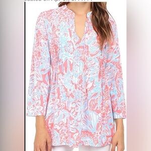 Lilly Pulitzer Sarasota Tunic is Summer Siren size Large